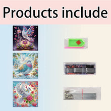 Load image into Gallery viewer, Acrylic Colorful Pattern 5D DIY Diamond Painting Serving Tray for Coffee Table
