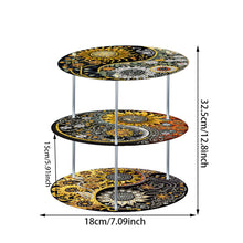 Load image into Gallery viewer, Acrylic Colorful Pattern 5D DIY Diamond Painting Serving Tray for Coffee Table
