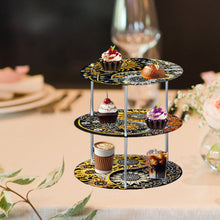 Load image into Gallery viewer, Acrylic Colorful Pattern 5D DIY Diamond Painting Serving Tray for Coffee Table
