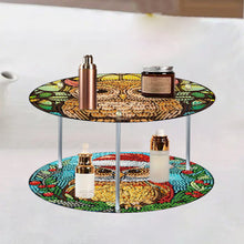 Load image into Gallery viewer, Acrylic Colorful Pattern 5D DIY Diamond Painting Serving Tray for Coffee Table
