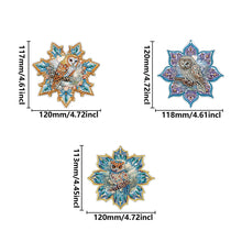 Load image into Gallery viewer, 3Pcs Christmas Theme Diamond Painting Suncatcher Hanging Decor for Kid DIY Craft
