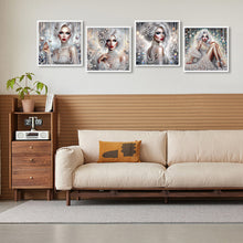 Load image into Gallery viewer, 4Pcs Partial Special Diamond Painting Set - Elegant lady (30*30CM)
