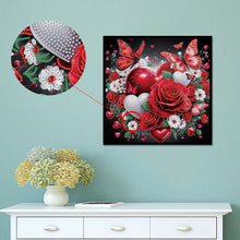 Load image into Gallery viewer, Diamond Painting - Partial Special Shaped - Dreamy flowers and butterflies (40*40CM)
