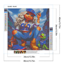 Load image into Gallery viewer, Diamond Painting - Full Round - Buffalo Bills (40*40CM)
