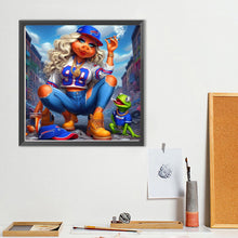 Load image into Gallery viewer, Diamond Painting - Full Round - Buffalo Bills (40*40CM)
