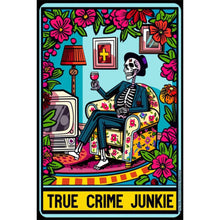 Load image into Gallery viewer, AB Diamond Painting - Full Round - Crime fan skeleton (40*60CM)
