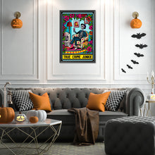 Load image into Gallery viewer, AB Diamond Painting - Full Round - Crime fan skeleton (40*60CM)
