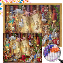 Load image into Gallery viewer, AB Diamond Painting - Full Round - Storybook and small animals Storybook and small animals (60*45CM)
