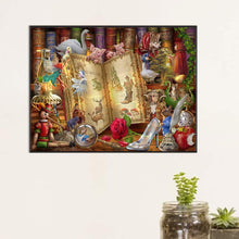 Load image into Gallery viewer, AB Diamond Painting - Full Round - Storybook and small animals Storybook and small animals (60*45CM)
