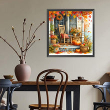 Load image into Gallery viewer, Diamond Painting - Full Round - Autumn entrance Chairs (40*40CM)
