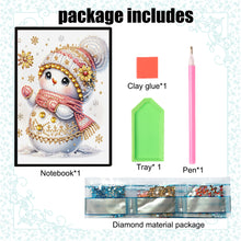 Load image into Gallery viewer, 50 Pages A5 Special Shaped Cartoon Mosaic Diamond Sketching Book for Adults Kids
