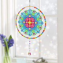 Load image into Gallery viewer, Suncatcher Diamond Painting Hanging Pendant Mandala Crystal Painting Ornaments
