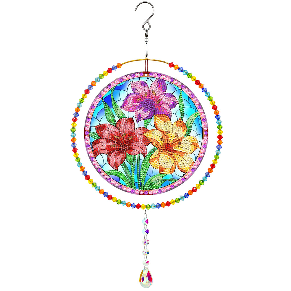 Suncatcher Diamond Painting Hanging Pendant Mandala Crystal Painting Ornaments
