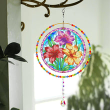 Load image into Gallery viewer, Suncatcher Diamond Painting Hanging Pendant Mandala Crystal Painting Ornaments
