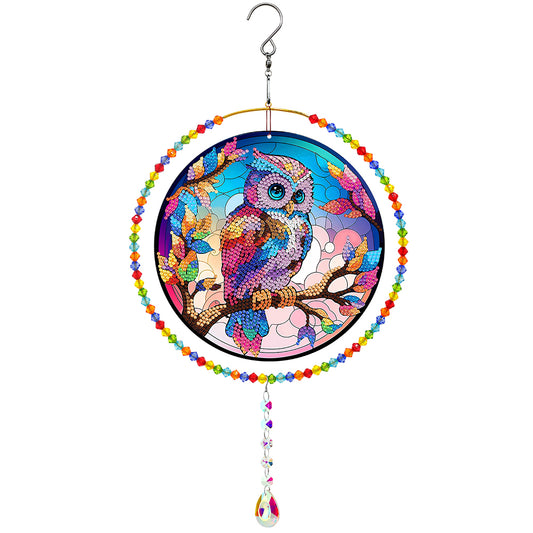 Suncatcher Diamond Painting Hanging Pendant Mandala Crystal Painting Ornaments