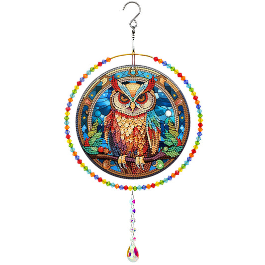 Suncatcher Diamond Painting Hanging Pendant Mandala Crystal Painting Ornaments