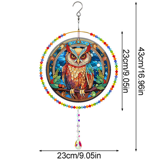 Suncatcher Diamond Painting Hanging Pendant Mandala Crystal Painting Ornaments