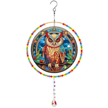 Load image into Gallery viewer, Suncatcher Diamond Painting Hanging Pendant Mandala Crystal Painting Ornaments
