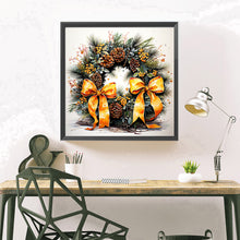 Load image into Gallery viewer, Diamond Painting - Full Square - Christmas wreaths (40*40CM)
