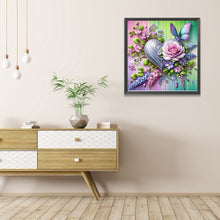 Load image into Gallery viewer, AB Diamond Painting - Full Round - Flowers, butterflies, hearts (40*40CM)

