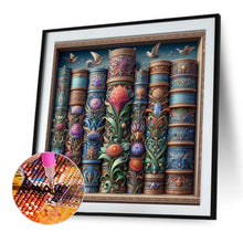 Load image into Gallery viewer, Diamond Painting - Full Square - Flower bookshelf (40*40CM)
