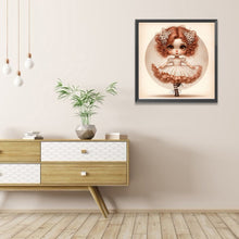 Load image into Gallery viewer, AB Diamond Painting - Full Round - Puffy skirt girl (40*40CM)
