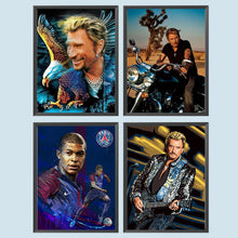 Load image into Gallery viewer, 4pcs Round Diamond Painting Set - Stars (30*40CM)
