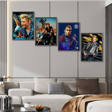 Load image into Gallery viewer, 4pcs Round Diamond Painting Set - Stars (30*40CM)

