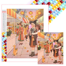 Load image into Gallery viewer, Diamond Painting - Full Square - Halloween witch (40*40CM)
