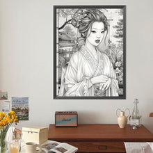 Load image into Gallery viewer, Diamond Painting - Full Round - Ancient style girl (40*50CM)
