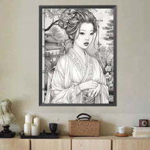 Load image into Gallery viewer, Diamond Painting - Full Round - Ancient style girl (40*50CM)
