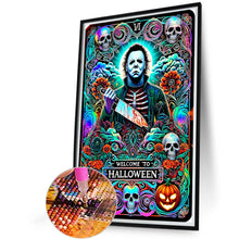 Load image into Gallery viewer, Diamond Painting - Full Round - Halloween horror tarot cards (40*60CM)

