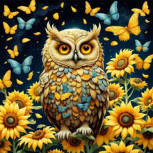 Load image into Gallery viewer, AB Diamond Painting - Full Square - Owl (40*40CM)
