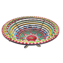 Load image into Gallery viewer, Diamond Painting Wooden Serving Tray Diamond Art Tableware Manager Tray (Green)
