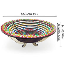 Load image into Gallery viewer, Diamond Painting Wooden Serving Tray Diamond Art Tableware Manager Tray (Green)

