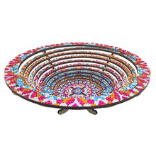 Load image into Gallery viewer, Diamond Painting Wooden Serving Tray Diamond Art Tableware Manager Tray (Blue)
