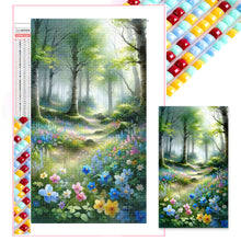 Load image into Gallery viewer, Diamond Painting - Full Square - Sunny forest (40*70CM)
