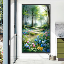 Load image into Gallery viewer, Diamond Painting - Full Square - Sunny forest (40*70CM)
