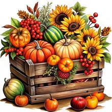 Load image into Gallery viewer, AB Diamond Painting - Full Square - Harvest Festival pumpkin (40*40CM)
