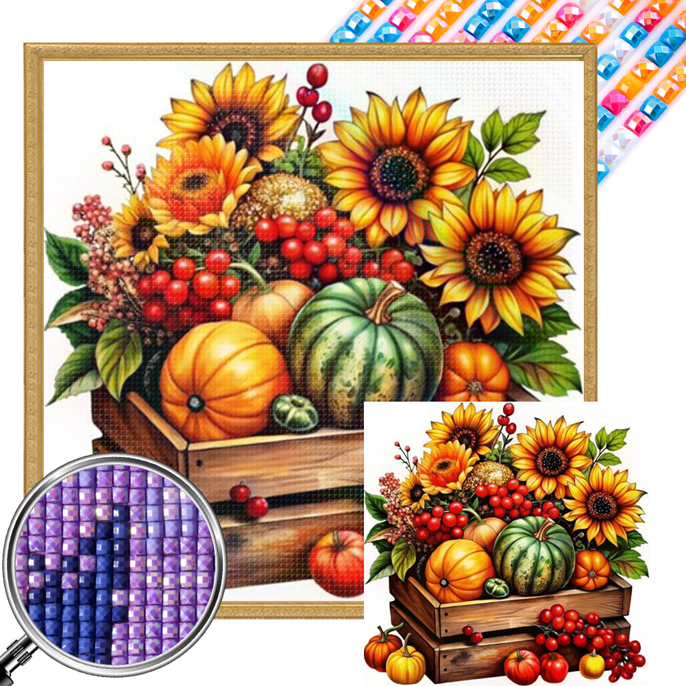 AB Diamond Painting - Full Square - Harvest Festival pumpkin (40*40CM)