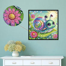 Load image into Gallery viewer, Diamond Painting - Partial Special Shaped - Funny bug (30*30CM)
