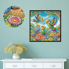Load image into Gallery viewer, Diamond Painting - Partial Special Shaped - Funny bug (30*30CM)
