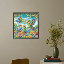 Load image into Gallery viewer, Diamond Painting - Partial Special Shaped - Funny bug (30*30CM)
