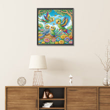 Load image into Gallery viewer, Diamond Painting - Partial Special Shaped - Funny bug (30*30CM)
