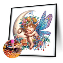 Load image into Gallery viewer, Diamond Painting - Partial Special Shaped - Angel child (30*30CM)
