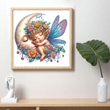 Load image into Gallery viewer, Diamond Painting - Partial Special Shaped - Angel child (30*30CM)
