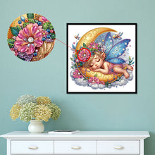 Load image into Gallery viewer, Diamond Painting - Partial Special Shaped - Angel child (30*30CM)
