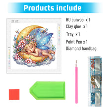 Load image into Gallery viewer, Diamond Painting - Partial Special Shaped - Angel child (30*30CM)
