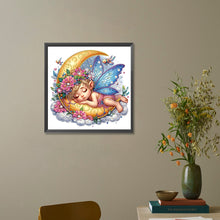 Load image into Gallery viewer, Diamond Painting - Partial Special Shaped - Angel child (30*30CM)
