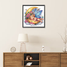 Load image into Gallery viewer, Diamond Painting - Partial Special Shaped - Angel child (30*30CM)

